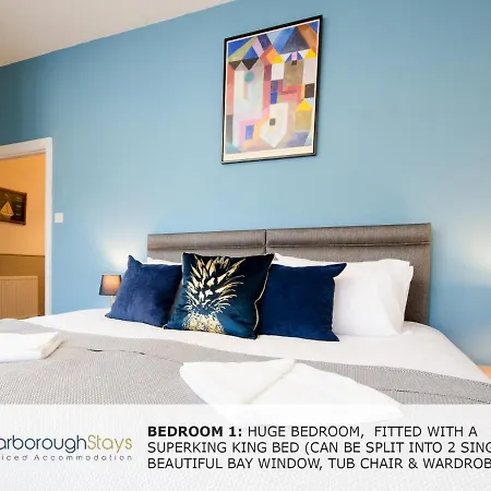 - Victorian Townhouse - 5 Bedrooms - Sleeps 9 בית נופש סקארבורו