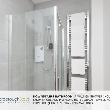 בית נופש - Victorian Townhouse - 5 Bedrooms - Sleeps 9 סקארבורו