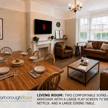 - Victorian Townhouse - 5 Bedrooms - Sleeps 9 Дом отдыха Скарборо